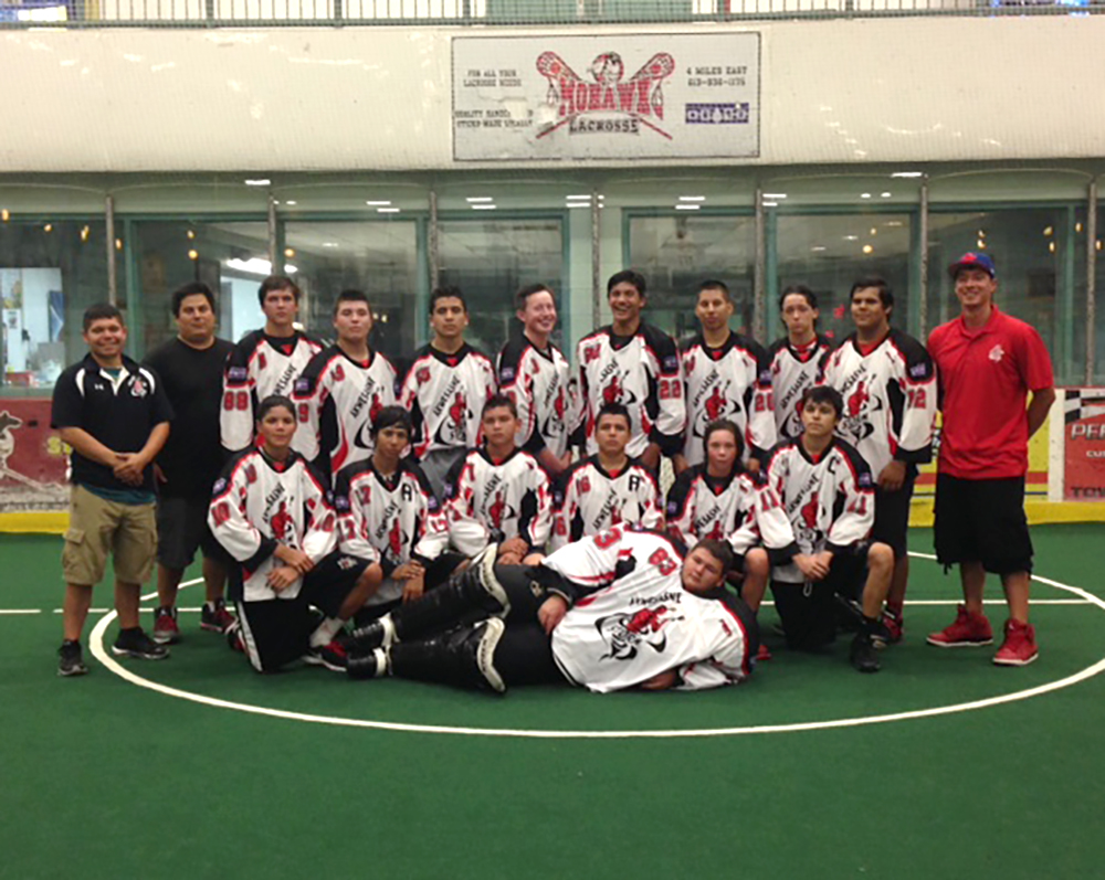 Akwesasne Storm Midget 1 Gets An "A" - Indian Time