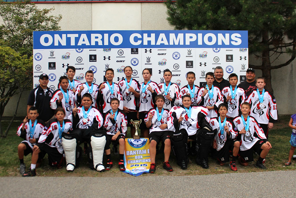 Akwesasne Storm Bantam Win Provincial "B" Championships - Indian Time