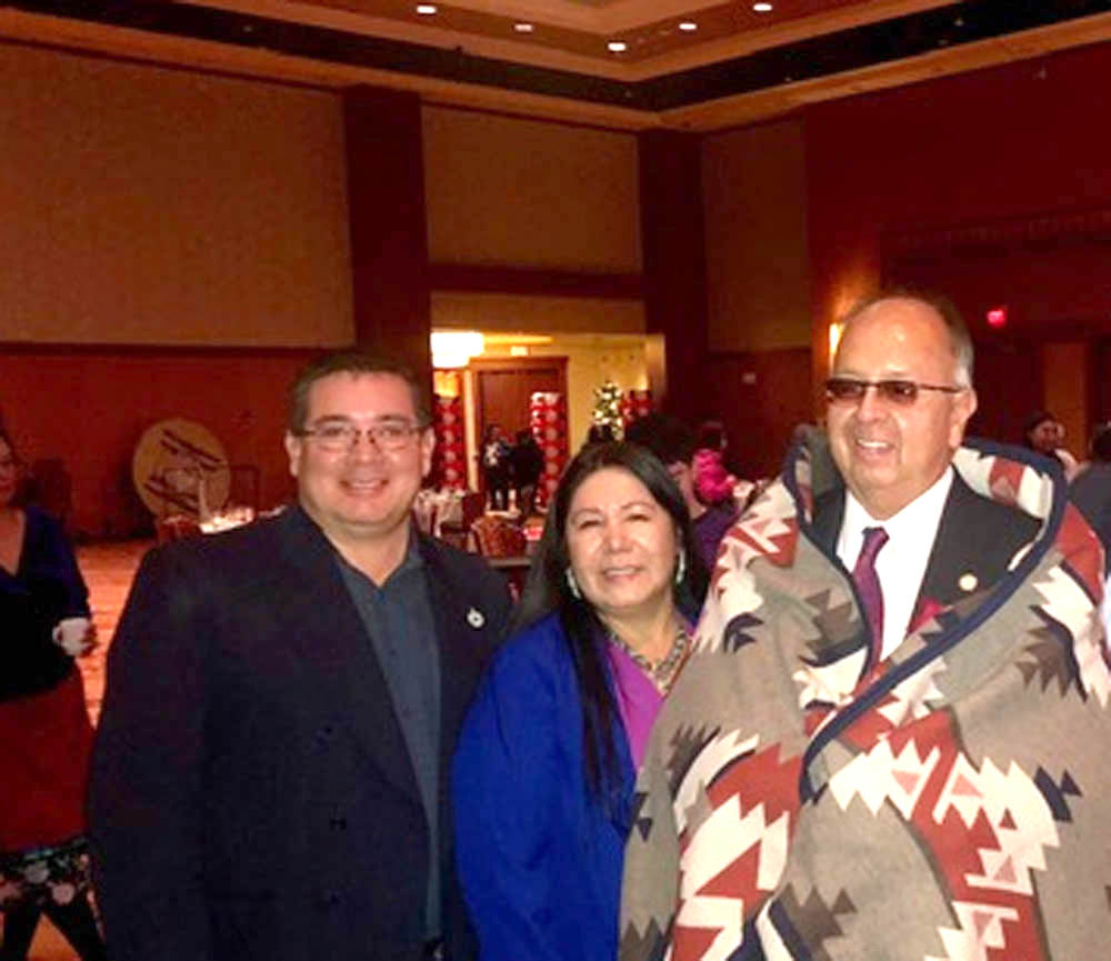 Tribal Council Congratulates Seneca Nation President Rickey Armstrong 